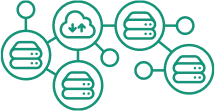 Illustration d’une infrastructure distribuée et évolutive pour un outil de gestion en flex office